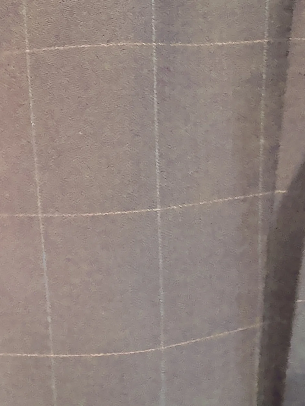Beautiful Navy Windowpane Suit. Made In Israel.  Without Wool & Linen Mixture!